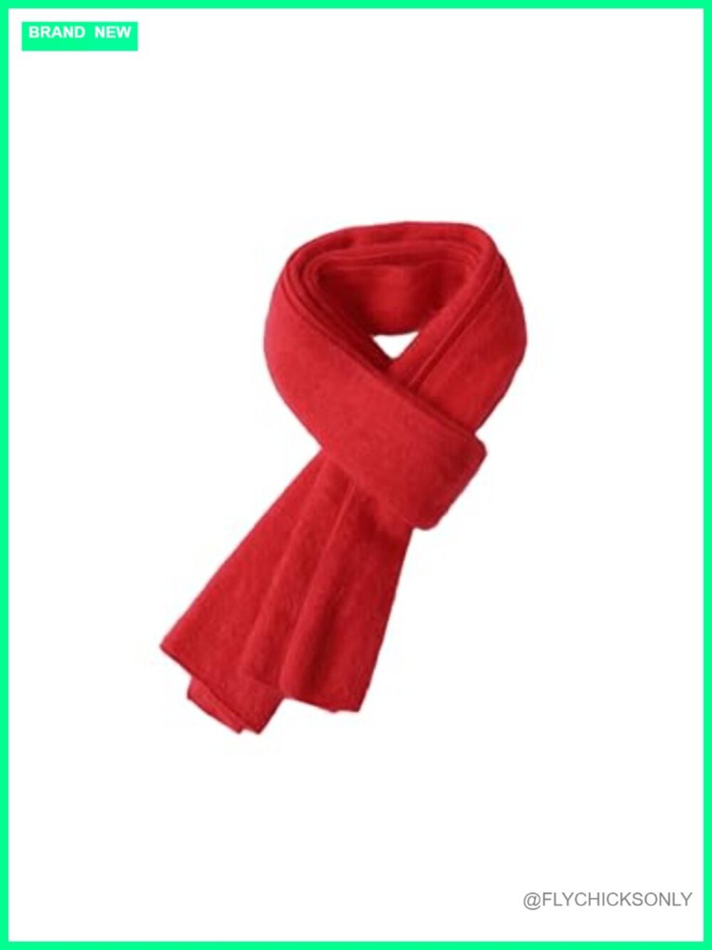 100% Pure Cashmere Scarf Wrap Brushed Soft Warm Winter 70x12
